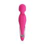 Pretty Love Michael Heating Body Wand - 7 Functions of Vibration - Heatable up to 48 C / 118.4 F Sex Toy, Pink