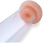 LeLuv Pump Easyop Z-Grip 12 x 2.5 Inch Natural Male Enhancement Bundle with Black Sleeve and Realistic Silicone Donut