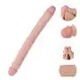 FST Extra Long Double Head Dildo Flexible Penis Realistic Dildos Female Masturbation G Spot Vaginal Anus Stimulate Anal Plug for Women Lesbian (Flesh Color) FST Extra Long Double Head Dildo Flexible Penis Realistic Dildos Female Masturbation G Spot Vaginal Anus Stimulate Anal Plug for Women Lesbian (Flesh Color)