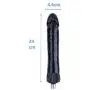 Big Black Dildo Attachment for Sex Machine Dildo Vibrator Female Masturbation Women Sex Machine Attachment
