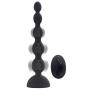 GYM Remote Control Three Core Beads, Back Court Stimulates Massager 10 Frequency Vibration Charging Adult Toys (Color : Purple)