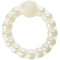 California Exotics Pearl Beaded Prolong Ring, Pearl