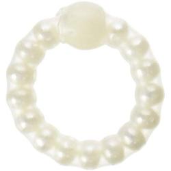 California Exotics Pearl Beaded Prolong Ring, Pearl