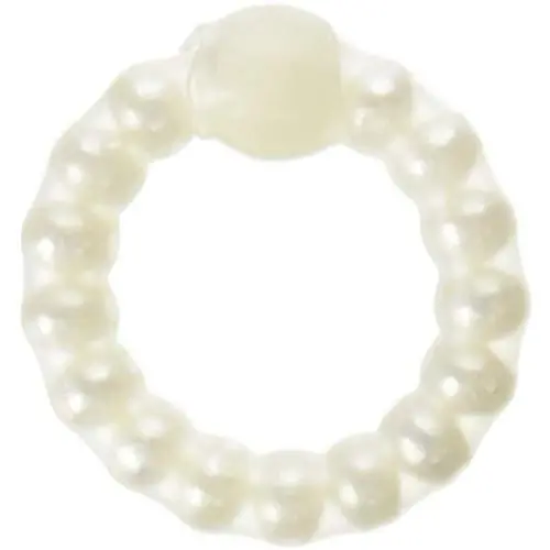 California Exotics Pearl Beaded Prolong Ring, Pearl California Exotics Pearl Beaded Prolong Ring, Pearl