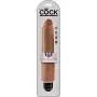 Pipedream King Cock Vibrating Stiffy, 10 inch, Tan Pipedream King Cock Vibrating Stiffy, 10 inch, Tan