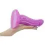 MLSice Real Animal Dinosaur Dildo S Shape Curved Beads Fake Penis Big Dick with Suction Cup Sex Toys for Women Anal Massage Plug Adult Sex Products 6.9 Inch - Purple