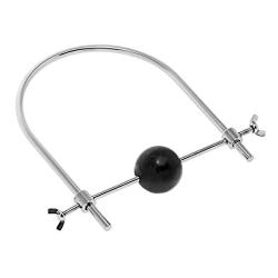 Master Series Adjustable Stainless Steel Ball Gag Head Harness