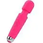 Power Wand Massager, Wireless Waterproof USB Rechargeable Massager Wands with Powerful Frequency for Muscles Handheld & Sports Recovery - Pink Power Wand Massager, Wireless Waterproof USB Rechargeable Massager Wands with Powerful Frequency for Muscles Handheld & Sports Recovery - Pink