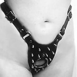 Spiked Dildo Harness