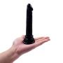 JSCRlove 6 Inch Realistic Ultra Soft-Ďîldɔ Black Women Realistic Soft Suction Cup for Hand-Free Play Women Socks