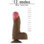 Aixia Toy with 360° Rotation - 12 Powerful Modes,Recharge,Waterproof for Women with Suction Cup and Remote Control