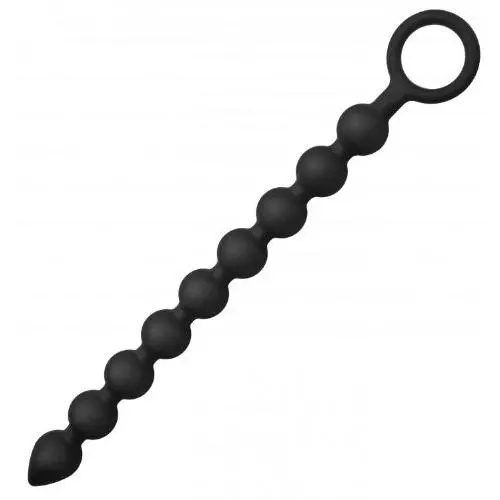 Master Series Pathicus Nine Bulb Silicone Anal Beads