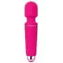 Aroprank Cordless Magic Wand Massager Vibrator, Handheld Wireless Waterproof Massage Stick for Relaxation and Muscle Recovery, Multi-Speed Patterns USB Rechargeable Electric Vibrating Silicone Wand