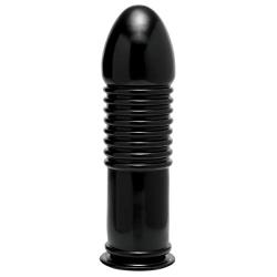 Master Series The Enormass Ribbed Plug with Suction Base