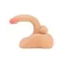 Y-NOT Lifelike TPR Realistic Dildo Penis Silicone Cock 8 inches with Dual Density Core and Flesh Surface Large Penis Big Dick for Women, Female