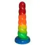 Silicone Unicorn Horn Rainbow Dildo -Medium Silicone Unicorn Horn Rainbow Dildo -Medium