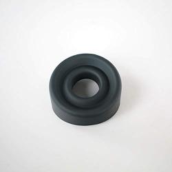 LeLuv Penis Pump Sleeve Large Premium Black Silicone for 2.50 Inch to 2.75 Inch Cylinders