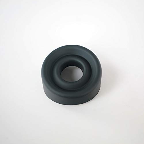 LeLuv Penis Pump Sleeve Large Premium Black Silicone for 2.50 Inch to 2.75 Inch Cylinders