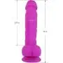 Realistic Dildo with Lifelike Curved Shaft and Balls for Vaginal G-Spot Pleasure | Lyps Dildo - Ultra-Soft Silicone Dildo with Strong Suction Cup - 7 Inches, 100% Waterproof Hands-Free Sexual Play Realistic Dildo with Lifelike Curved Shaft and Balls for Vaginal G-Spot Pleasure | Lyps Dildo - Ultra-Soft Silicone Dildo with Strong Suction Cup - 7 Inches, 100% Waterproof Hands-Free Sexual Play