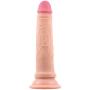 Realistic Silicone Dildo - Dual Layer to Feel Like a Real Penis - Flexible Suction Cup Base