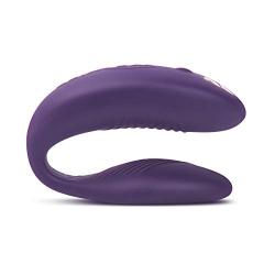 WE-VIBE Sync Adjustable Couples Vibrator with Remote or Pairing App, Powerful Vibrations, Waterproof, USB Rechargeable with 30 ML We-Vibe Lube