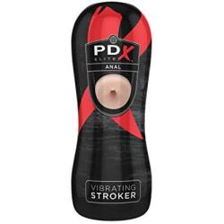 Pipedream PDX ELITE Vibrating Stroker Anal, Beige