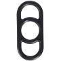Pipedream Quick Release Cock Ring, Black