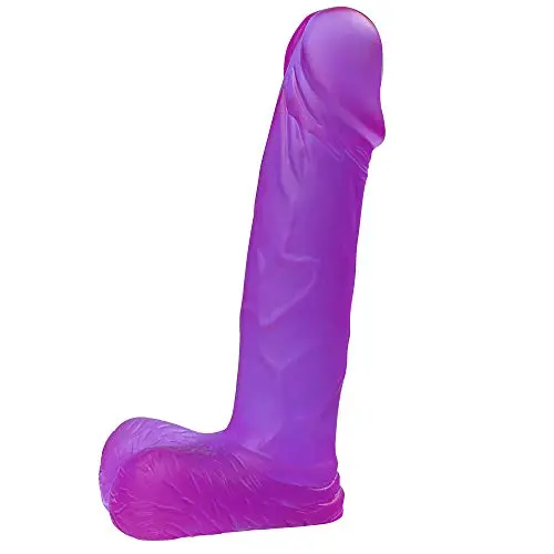 5 Inches Huge Powerful Suction Cup Easy Waterproof Female - Purple - Gaozhonggaosan 5 Inches Huge Powerful Suction Cup Easy Waterproof Female - Purple - Gaozhonggaosan