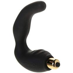 Rocks Off Naughty-boy Double P Spot Silicone Massager, Black