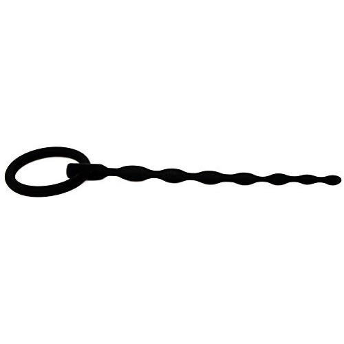 Eastern Delights Flexible Silicone 5.12 Inch Sword Urethral Sounding Penis Stretcher Screw Penis Plug