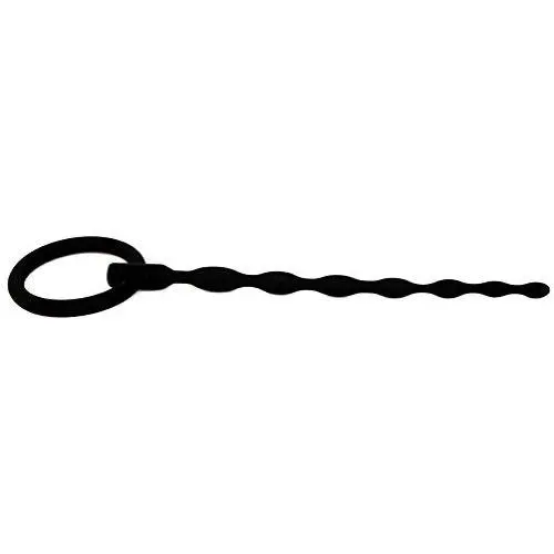 Eastern Delights Flexible Silicone 5.12 Inch Sword Urethral Sounding Penis Stretcher Screw Penis Plug