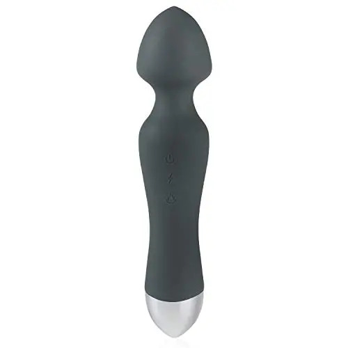 LESIGE Personal Wand Massager, G Spot Vibrator Waterproof Dildo Clitoral Anal Stimulator with Strong Vibrating & Heating Function, USB Rechargeable Cordless Neck Massager Stick Sex Toy for Women Men LESIGE Personal Wand Massager, G Spot Vibrator Waterproof Dildo Clitoral Anal Stimulator with Strong Vibrating & Heating Function, USB Rechargeable Cordless Neck Massager Stick Sex Toy for Women Men