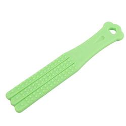 SONGLIN Green Silicone Massage Pat Full Body Acupressure Massager Stick Beat Massage Tool