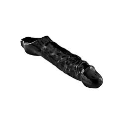 Master Series Mamba Cock Sheath, Black