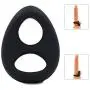 Lesige Cock Ring Stimulation Penis Ring Super Stretchy with Dual Holes Medical Pure Silicone for Penis Male Sex Toy - Regular Size (Black) Lesige Cock Ring Stimulation Penis Ring Super Stretchy with Dual Holes Medical Pure Silicone for Penis Male Sex Toy - Regular Size (Black)