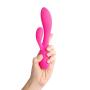 PlusOne Dual Vibrating Massager, Passion Pink, 9.9 Ounce