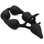 Xuetaimeigu Silicone Pull Beads ǎnal Plug, clǐtoris Stimulation Toys, Men and Women Training Integrated Human Products