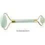 Genmine Jade Roller for Face, Pack of 2 Jade Roller Massager Slimming Tool Facial Face Massage-Rejuvenates Face and Neck Thin Massager Slimmer (Natural Jade) Genmine Jade Roller for Face, Pack of 2 Jade Roller Massager Slimming Tool Facial Face Massage-Rejuvenates Face and Neck Thin Massager Slimmer (Natural Jade)