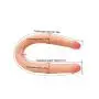 Zytyeu Massager Wand Double-Ended Headed Huge Flexible Dual Density Rod for Women Men (21.56inch) Massager Massager Wand Zytyeu Massager Wand Double-Ended Headed Huge Flexible Dual Density Rod for Women Men (21.56inch) Massager Massager Wand