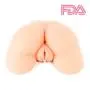 Y-NOT 3D Realistic Male Masturbator Pussy Ass Lifelike Stroker Butt Love Doll Silicone Ass Vagina Anal Sex Toys Flesh