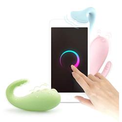 Novelty Bluetooth Smart App Remote Wireless Network Ultra Long-Distance Control Jump Toys Fitness and Release Pressure Massage (Pink) -USA Shipment