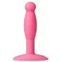 Doc Johnson Platinum Premium Silicone - The Minis - Smooth - Small - 3.3 in. Long and 0.7 in. Wide - Butt Plug - Petite Anal Toy - Great for Beginners - Pink