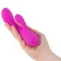 Pure Love New Squeeze-Control Dual Hug Vibrator, Rechargeable, and Waterproof Massage Wand, Memory Function, Adult Sex Toy, Pink Color Pure Love New Squeeze-Control Dual Hug Vibrator, Rechargeable, and Waterproof Massage Wand, Memory Function, Adult Sex Toy, Pink Color