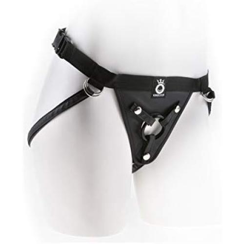 Pipedream Products King Cock Fit-rite Harness, Black