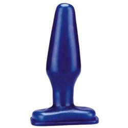 Medium Sized Jelly Butt Plug 5.25 Inch Deep Blue