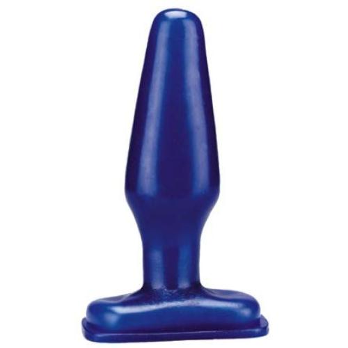 Medium Sized Jelly Butt Plug 5.25 Inch Deep Blue
