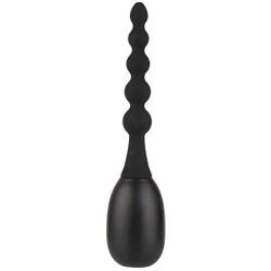 Beauty7 7.5" Beaded Nozzle Vaginal Anal Douche Cleaning Enema Bulb Anus Cleaner Enemator Cleanser Masturbator Men Women SM Sex Toy