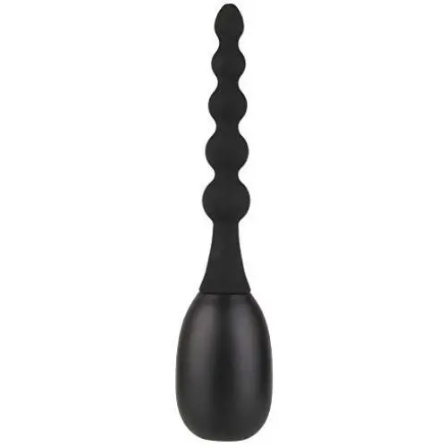 Beauty7 7.5" Beaded Nozzle Vaginal Anal Douche Cleaning Enema Bulb Anus Cleaner Enemator Cleanser Masturbator Men Women SM Sex Toy Beauty7 7.5" Beaded Nozzle Vaginal Anal Douche Cleaning Enema Bulb Anus Cleaner Enemator Cleanser Masturbator Men Women SM Sex Toy