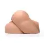 Hookups Vibrating Double Ass and Pussy Masturbator, Tan Hookups Vibrating Double Ass and Pussy Masturbator, Tan