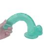 Lfcmf 10.23 Inch Soft Male Women D-í-l&dɔ PVC Material Female Relaxation Massager (Color : Green)